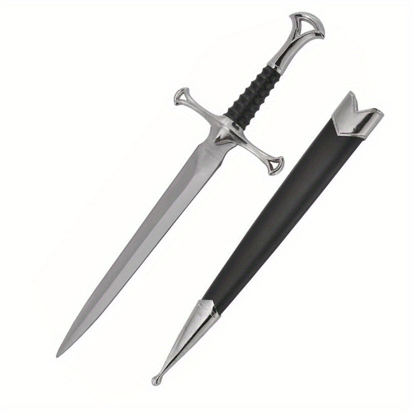 King Arthur Medieval Short Sword - Stainless Steel Alloy with Sheath