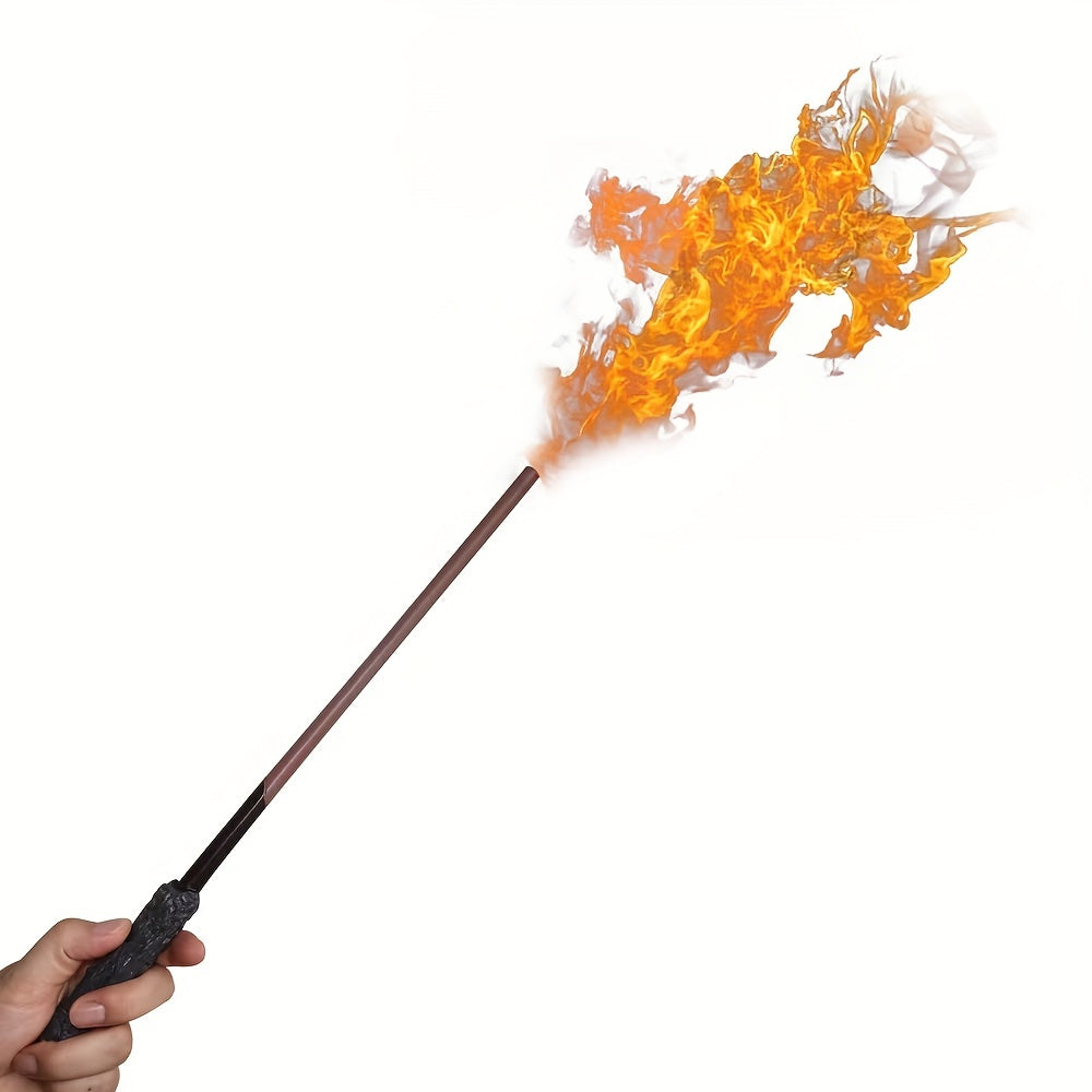 USB-Powered Fire-Breathing Wand: with Charger, Table, Manual - No Paper