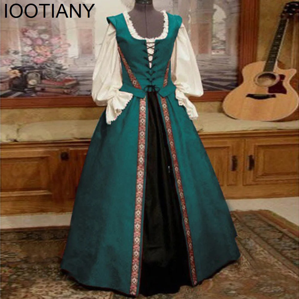 Medieval Renaissance Merchant Class Dress for the Career M'Lady