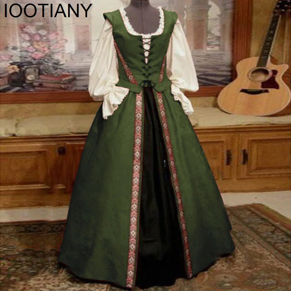 Medieval Renaissance Merchant Class Dress for the Career M'Lady