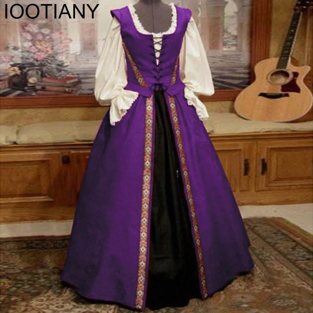 Medieval Renaissance Merchant Class Dress for the Career M'Lady