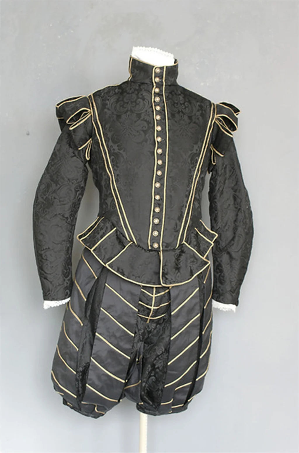 Complete Tudor Prince Renaissance Costume - Vest & Bottoms